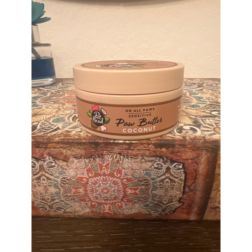 Pet Head On All Paws Sensitive Paw Butter Coconut 40g 1.4oz Natural Pet Balm